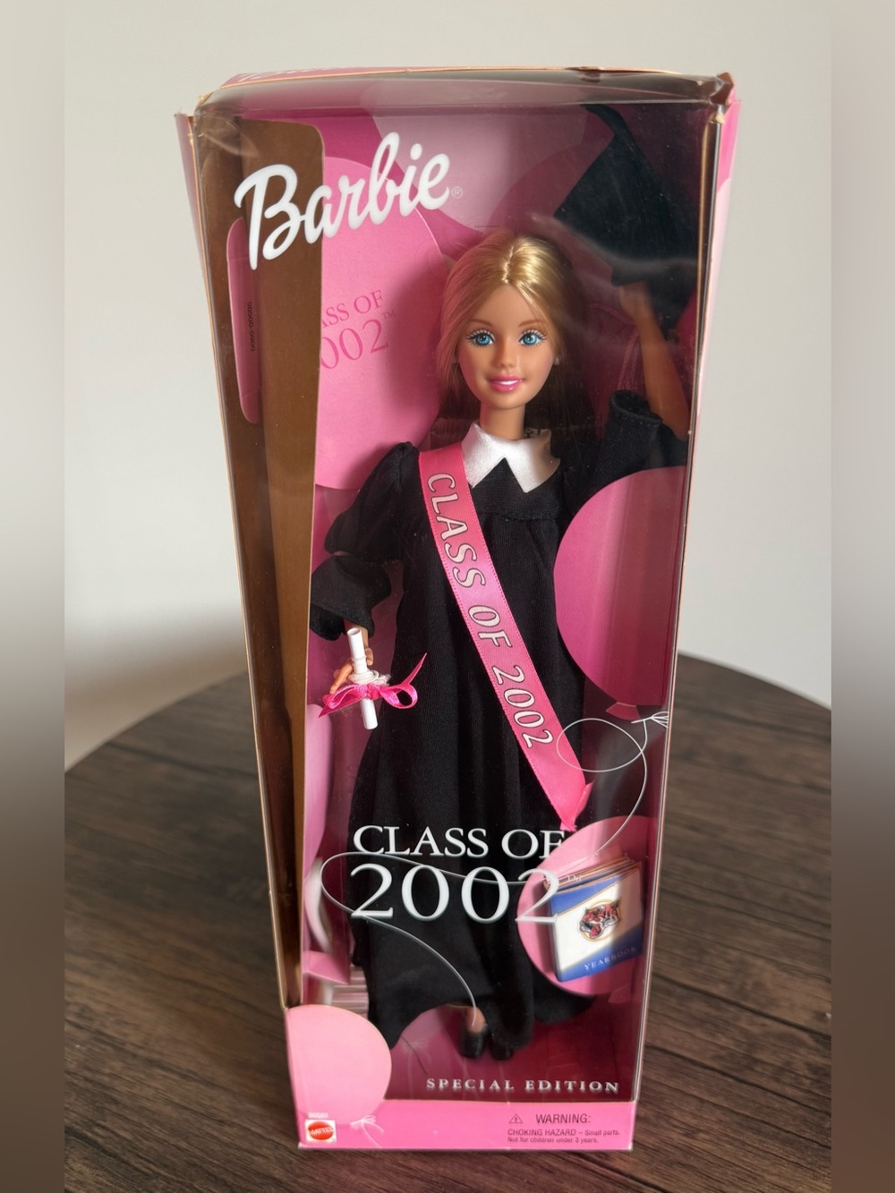 Barbie Class of 2002 Graduation Doll - Pink/Black